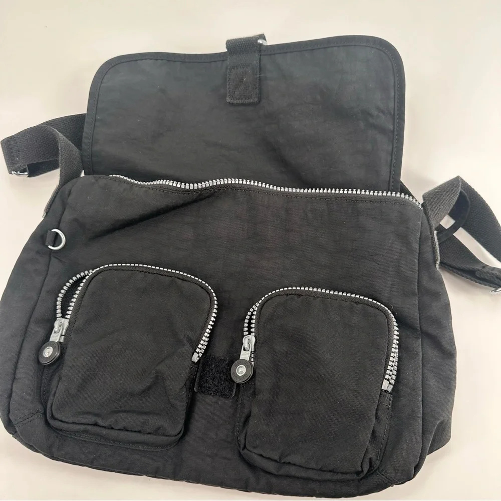 Kipling Black Crossbody Messenger Bag